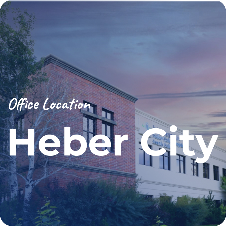 Location of The Orthopedic Partners office at Heber City.